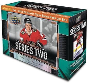 2023-24 Upper Deck Series 2 Hockey Mega Box - 7 Packs Per Box