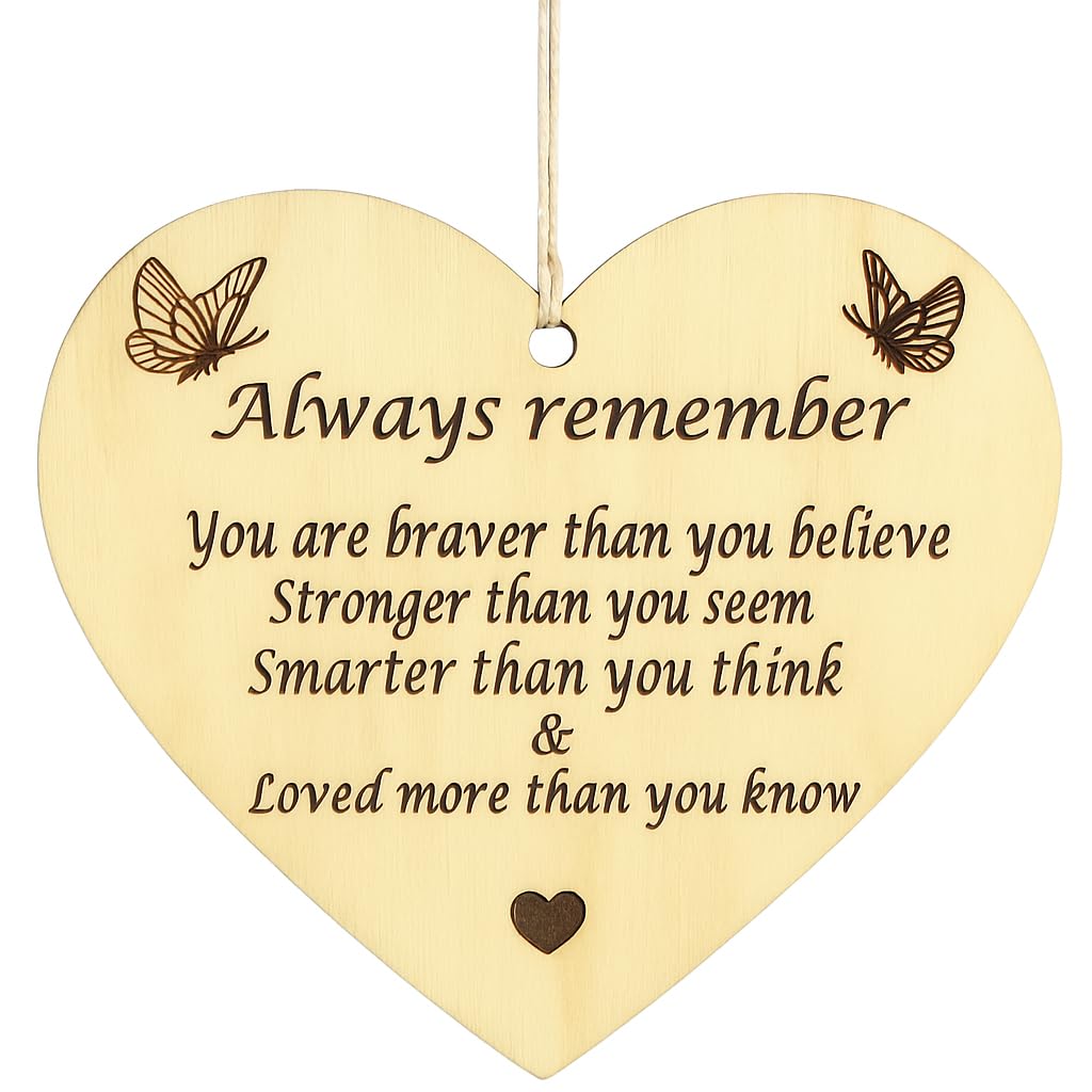 Plaque décorative en bois Always Remember Pet-Jos 10x10 cm