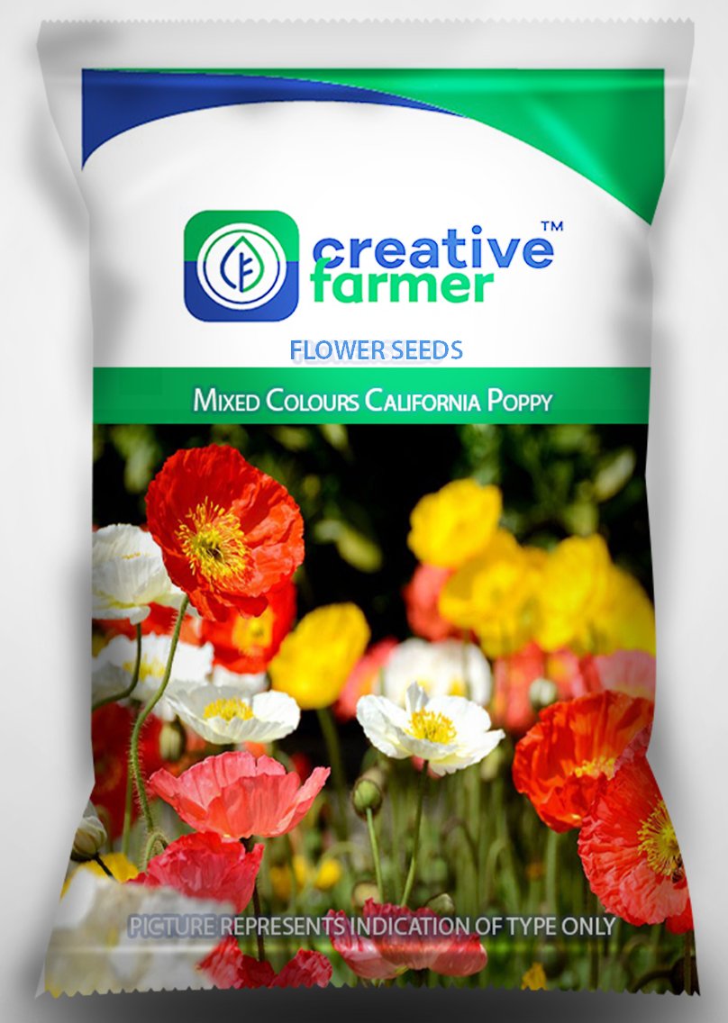 Creative Farmer Mixed Colours California Poppy Seeds For Home Garden-50 Seeds (B01LYZEQJL) Amazon Price History, Amazon Price Tracker