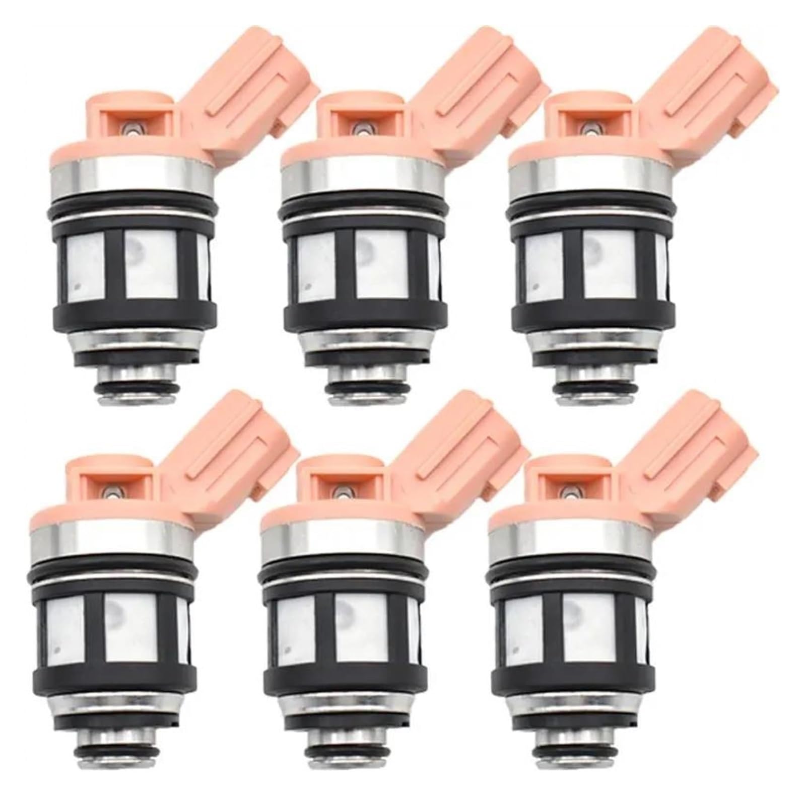 Qwqwfa One Color Petrol Fuel Injector For Frontier For Pathfinder For Quest For Xterra 3.0L .3L 6Pcs 16600-1B000 Fuel Injectors 16600-9S200