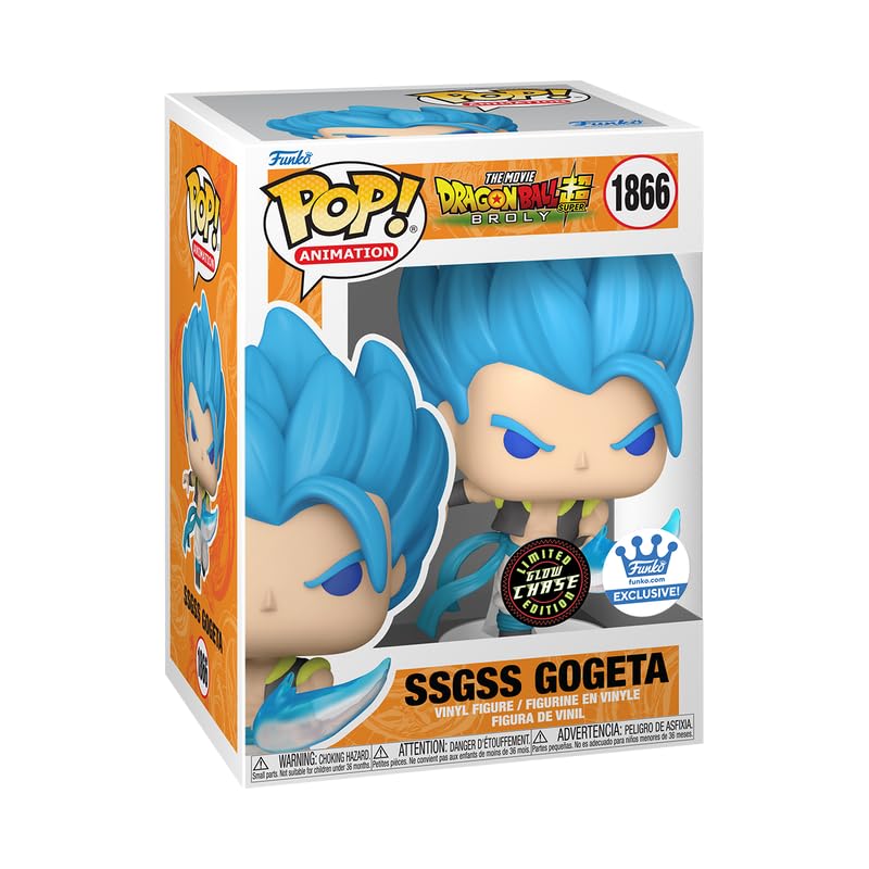 funko POP 1866 SSGSS ゴジータ　（蓄光チェイス版） Amazon.com: POP! Dragon Ball Super: Broly - SSGSS Gogeta