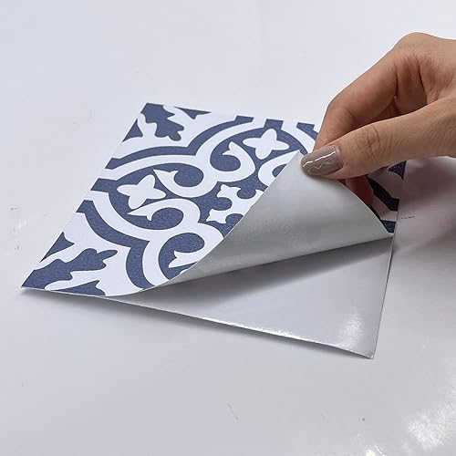 Miniatura 3 de Calcomanías de vinilo para azulejos de estilo bohemio para despegar y pegar, calcomanías autoadhesivas para azulejos de pared, calcomanías