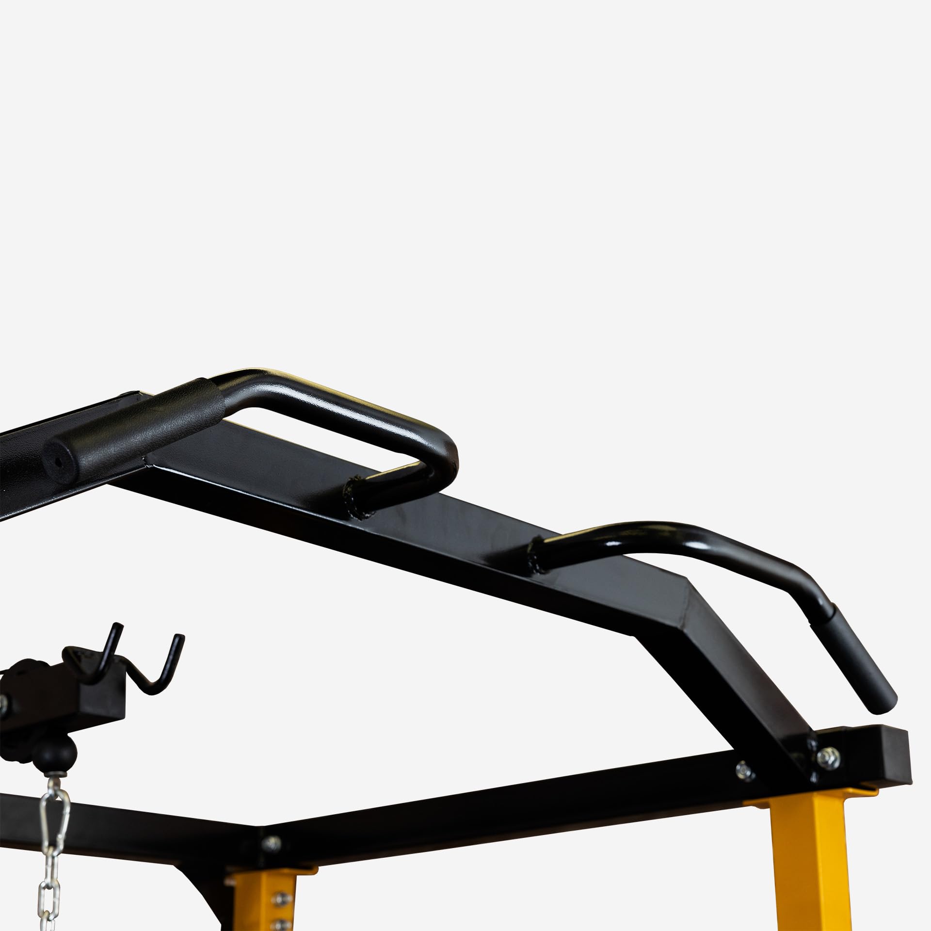 Folding Squat Rack Heavy Duty Adjustable Power Rack Strength