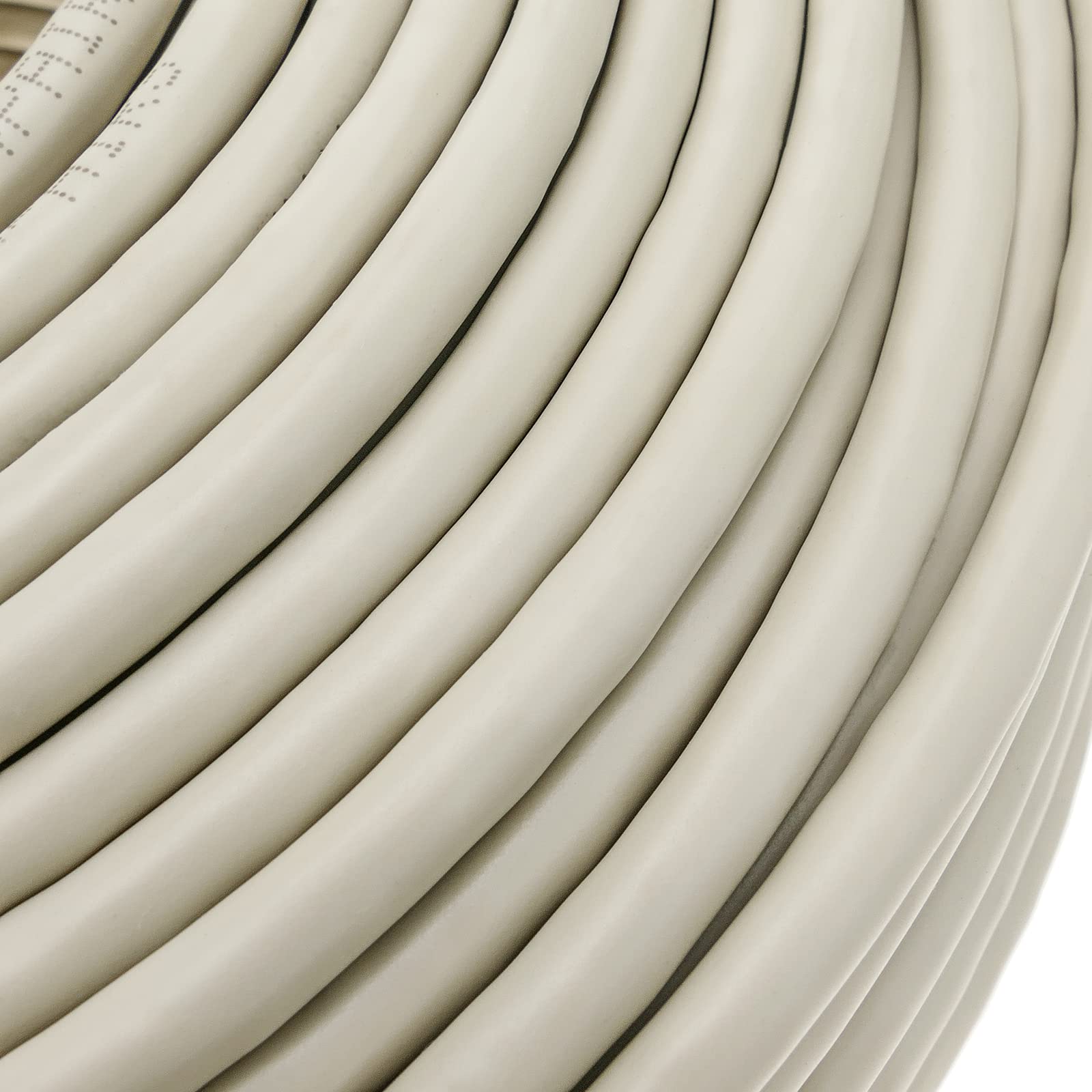 BeMatik - Bobina matassa di Cavo di Rete LAN FTP categoria Cat.6 24AWG Rigido CCA Grigio 305m