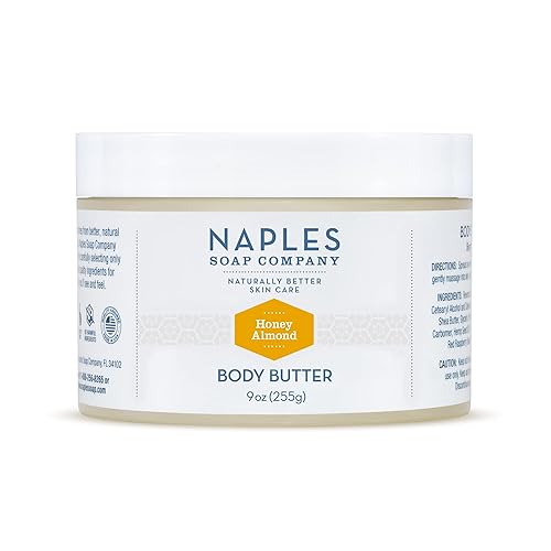 Nápoles - Mantequilla corporal natural de cacao y karité hecha para mujeres sin ingredientes nocivos cuidado natural de la piel para pieles nutridas