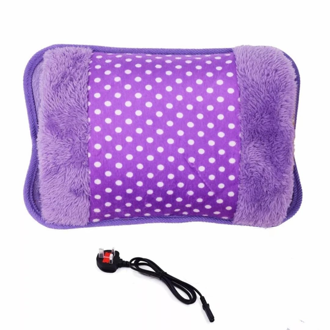 HAUSHUT Velvet Rechargeable Cute Electric Hot Water Bag with Pocket Leak-Proof Travel Friendly Heating Pad Pillow for Winter Heat Therapy, Hand Warmer & Pain Relief (500ml, Random Color) (B0CTX7BC6T) Amazon Price History, Amazon Price Tracker