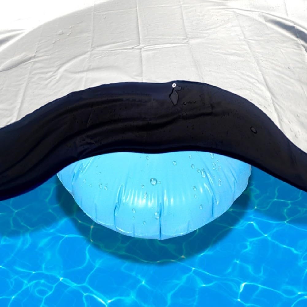 Cojín de Aire para Piscina 122cm Invierno(dark blue122 cm)