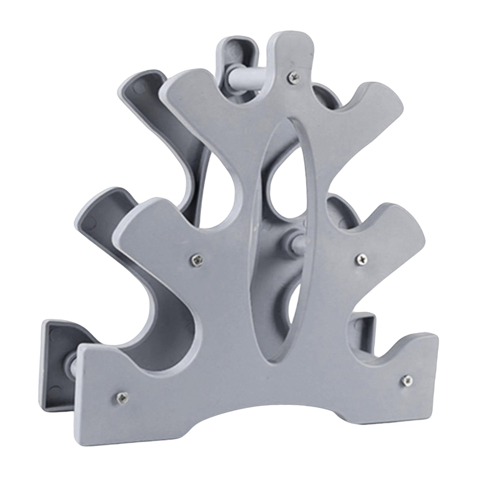 3 Layer Dumbbell Rack Organizer Multipurpose Accessories Compact Leaf Design-image-37