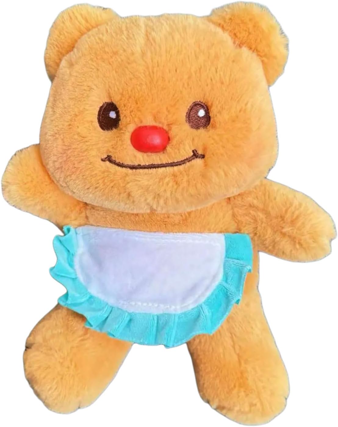 MEIBAOGE Plushes Bear Pillow with Adjustable Joint, Soft