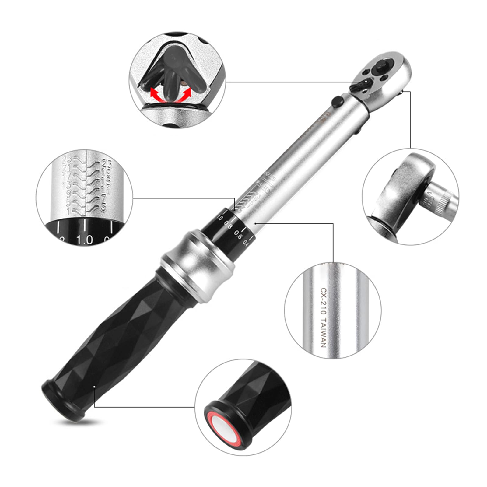 Durabilidad Tapas de horquilla de bicicleta de metal Herramienta multiherramienta para bicicleta Cubierta de hombro de horquilla delantera para mantenimiento de ciclos Herramienta de ciclismo de de