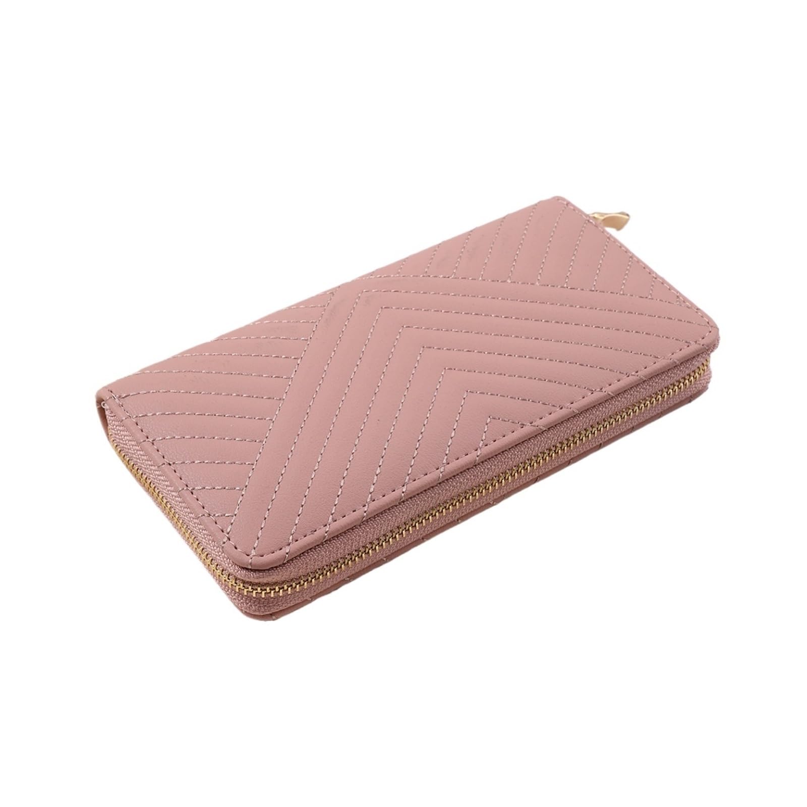 Portefeuille pour femmes au tempérament simple avec coutures de qualité