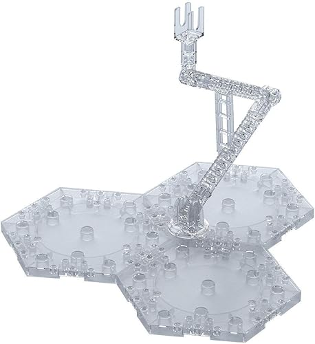 Bandai Hobby - Base de acción - Base de acción transparente 4 (1/100) Multi