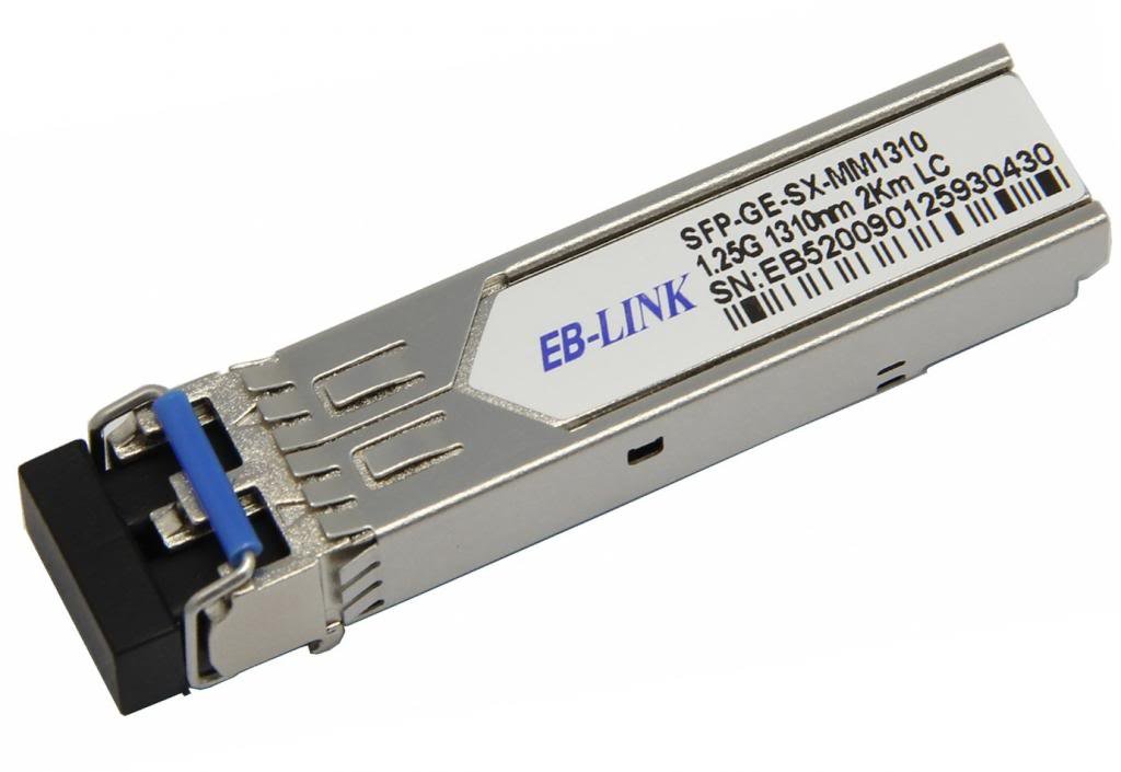 EB-LINK Allied Compatible at-SPEX 1000Base-SX 1.25G 1310nm 2KM SFP Transceiver Module
