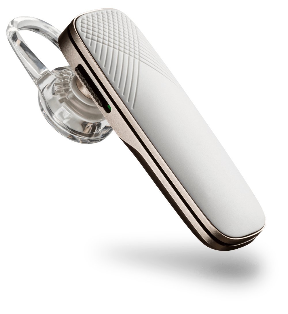 Explorer 500 Noise-Cancellation Bluetooth Wireless Headset for Apple iPhone 6 6S 6+ 6S+ Plus LG G3 G4 Samsung Galaxy S5 S6 Edge Note 3 4 5 Sony Z3+ Z4 Z5 iOS Android (White)