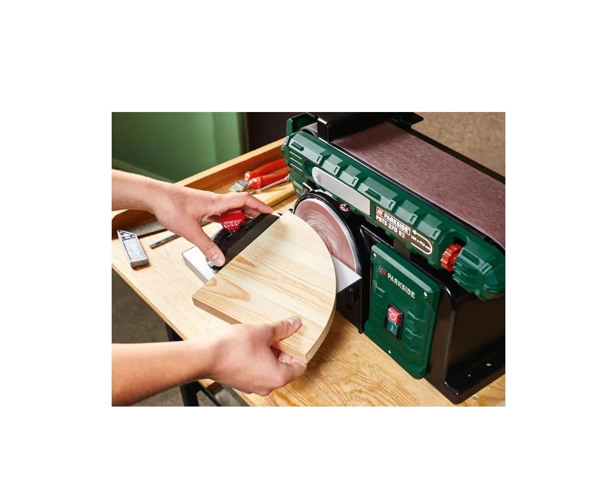 PARKSIDE Band- und Tellerschleifer PBTS 370 B2, 370 Watt
