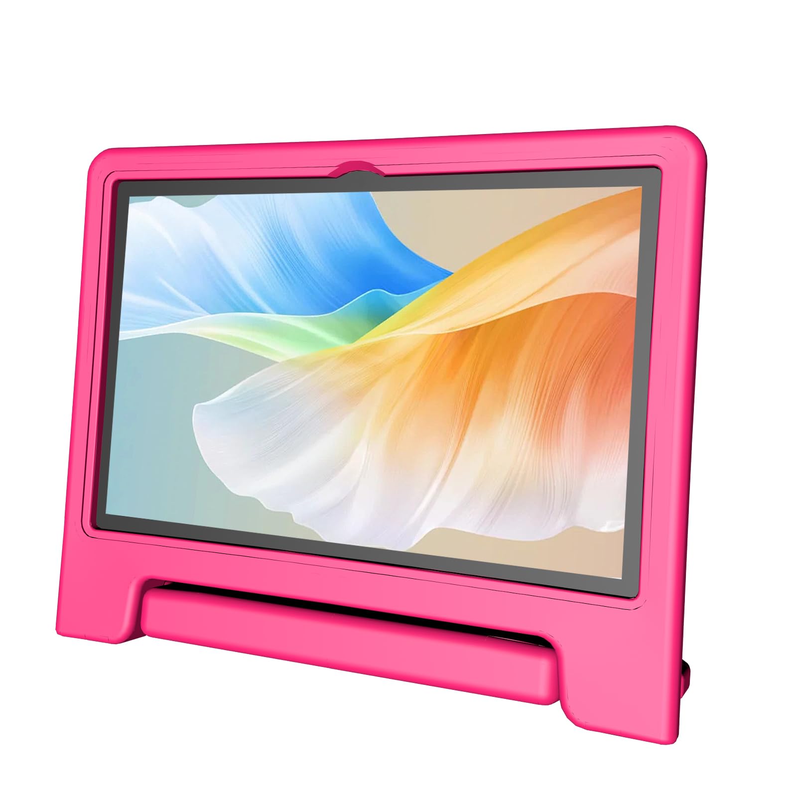 JREN Android 10 Inch Tablet 64GB with Protective Case Pink