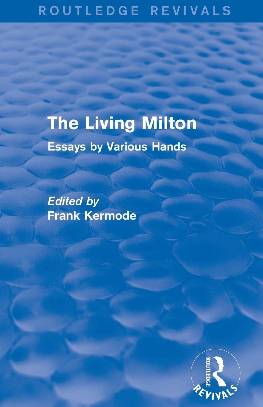 The Living Milton (Routledge Revivals) by Sir Frank Kermode - 9781138840614