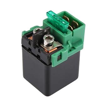 Motoforti Motorcycle Starter Solenoid Relay for Honda CB500X CB750 CB900F CRF450X CRF250L VFR750F VFR800 CTX700 VTX1300C VT1100C 35850-MT4-003 35850-MT4-000