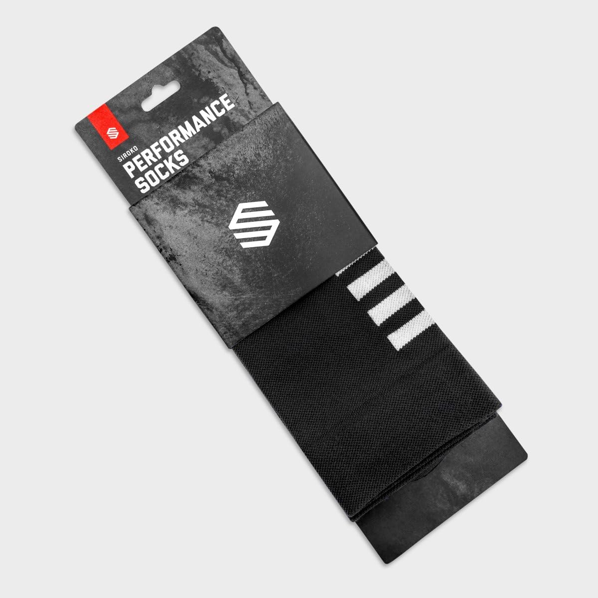 SIROKO - Skarpetki Rowerowe Siroko S1 Black Kapelmuur - XS-S - Czarny