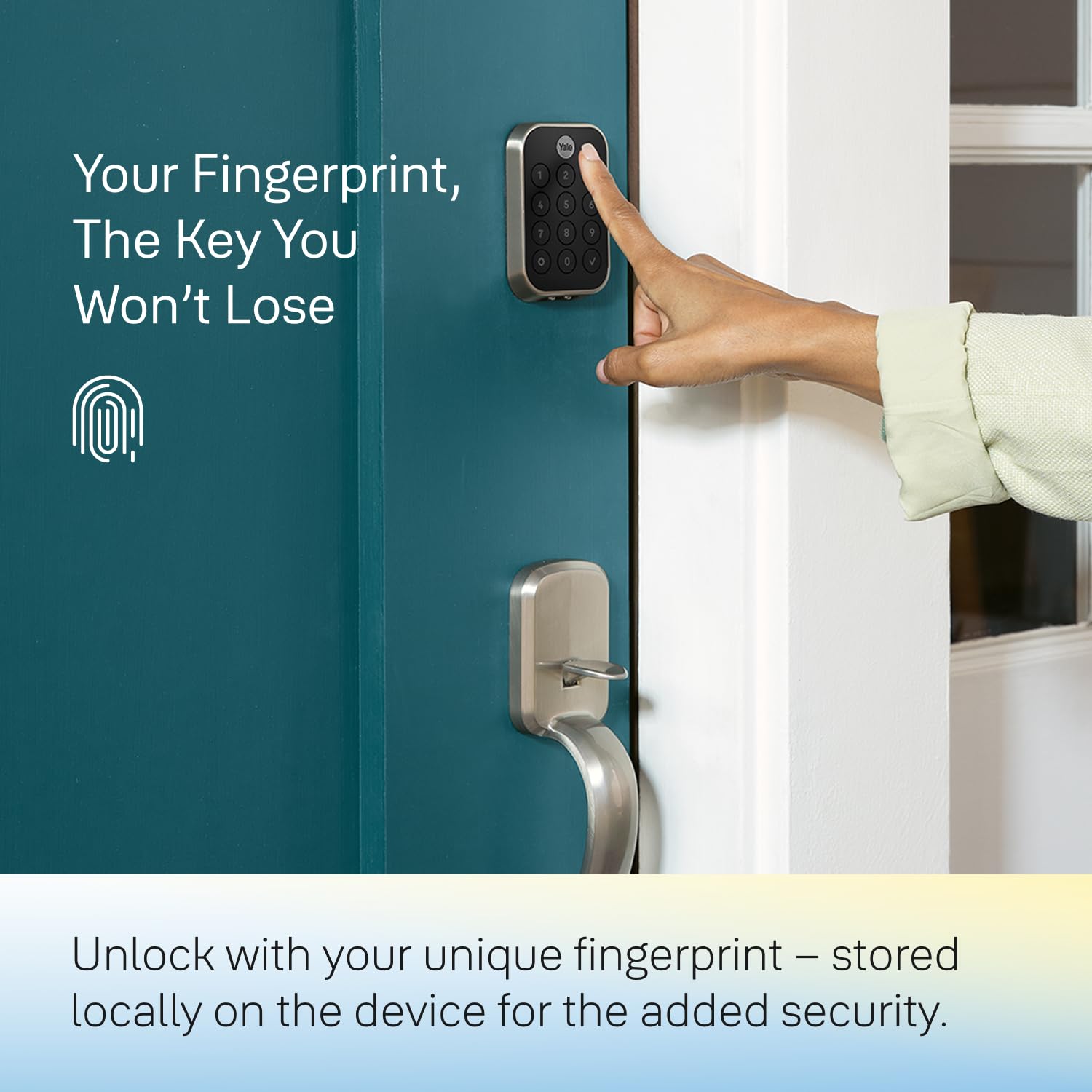 Yale Assure Deadbolt Lock with Touchscreen, Satin Nickel Digital Non-Connected Entry Door Lock with Electronic Keypad and Back-Up Key, YRD226NR619 product image 23