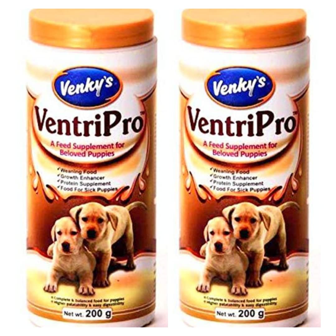 Tails Nation VentriPro Weaning Food for Puppies - Growth Enhancer | Food for Sick Puppies | Mother Milk Replacement for Puppies- Pack of 2 (400gm) (B0B6JMQZN9) Amazon Price History, Amazon Price Tracker