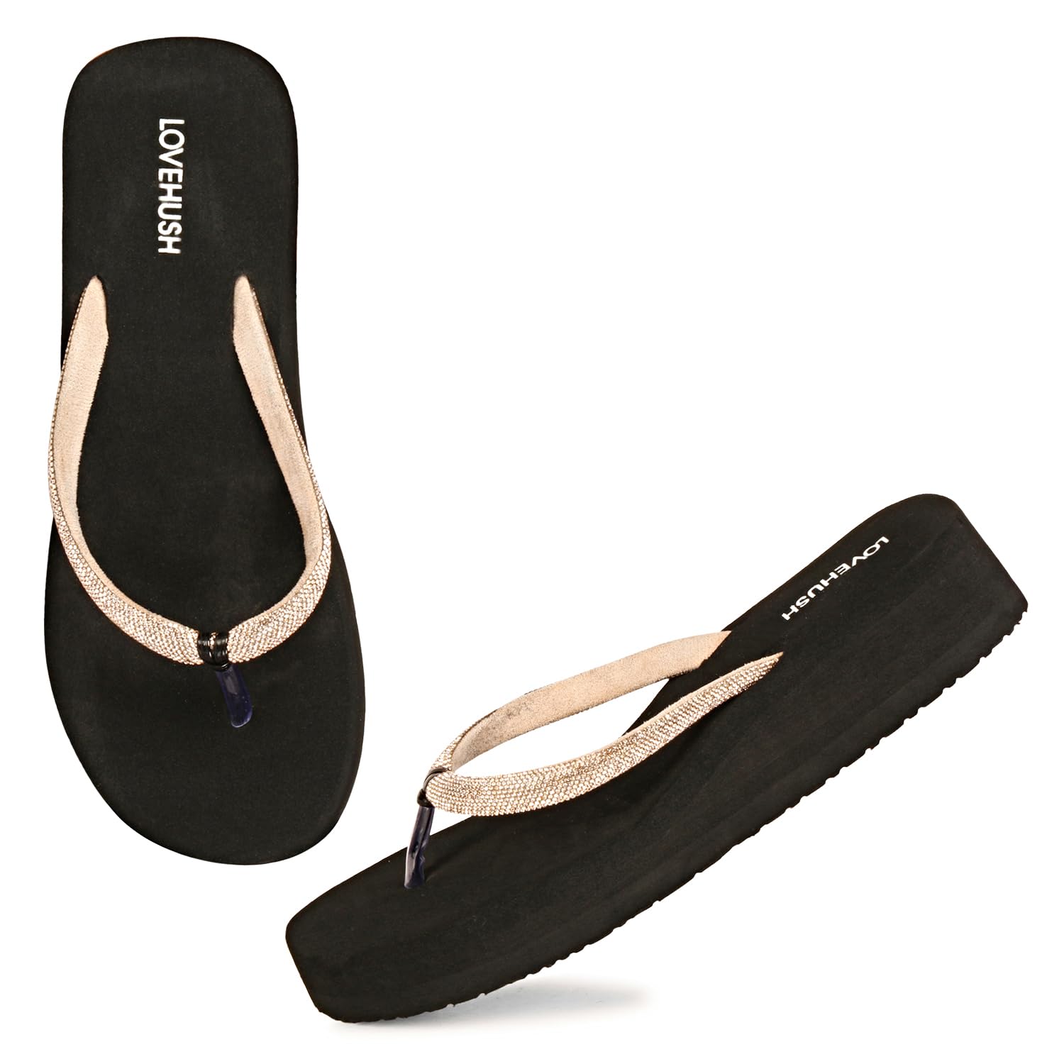 LOVEHUSH Doctor Ortho Super Soft Slippers for Women SL13 Cream 3 (B0D6NF63MB) Amazon Price History, Amazon Price Tracker