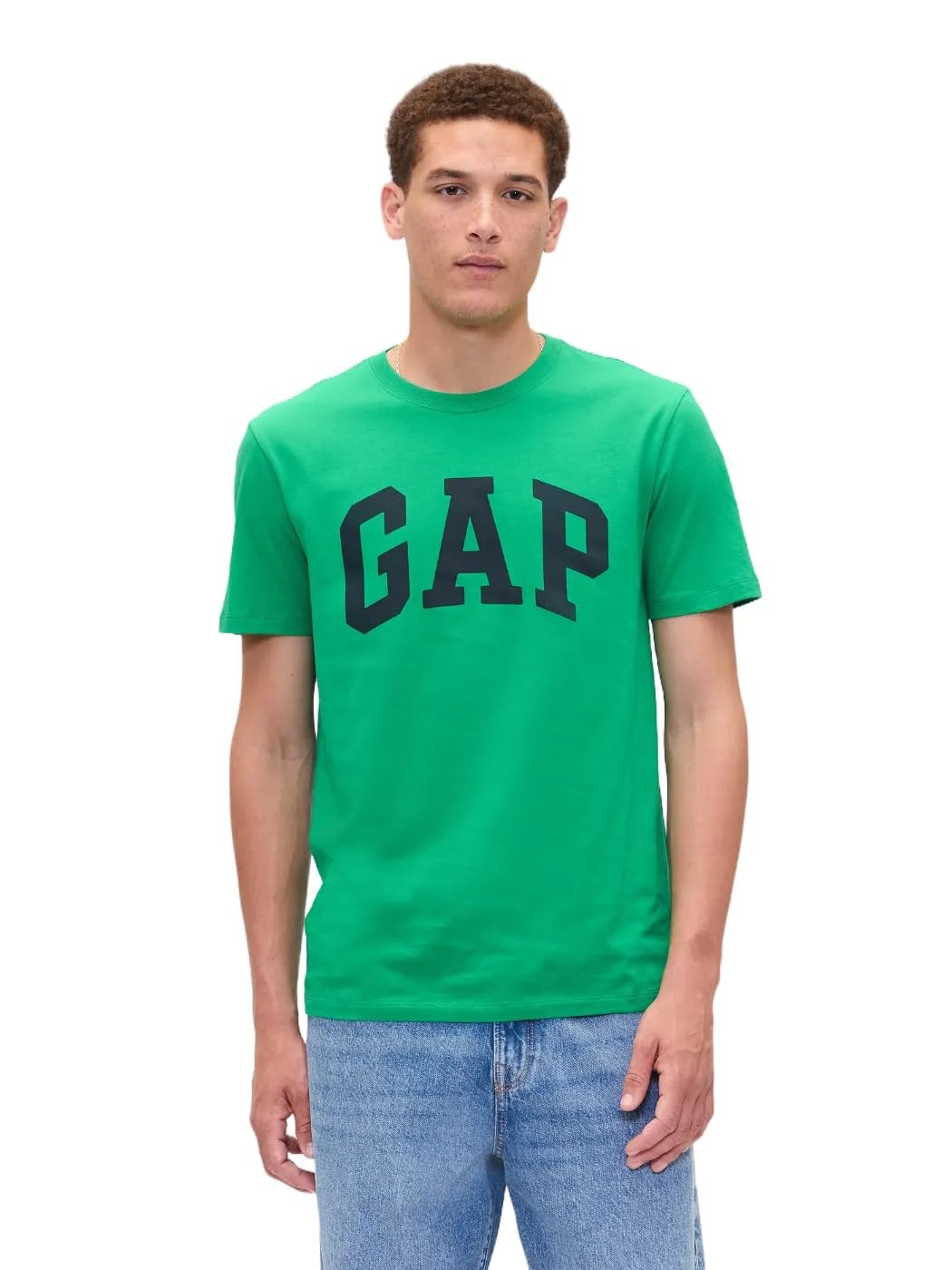 GAP Men's Everyday Soft Logo Tee, Gallant Green, Medium