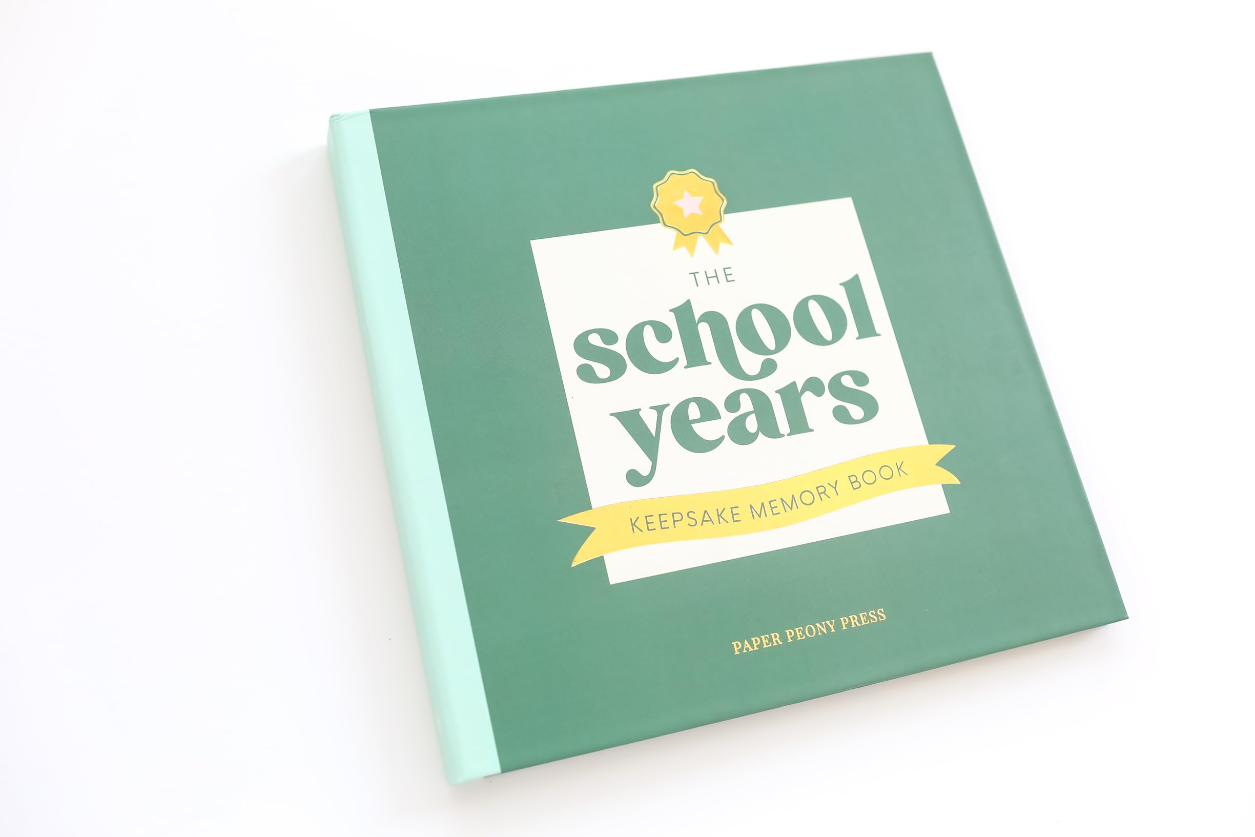 The School Memory Book: A Timeless School Years Memory Book for Preschool - 12th Grade Memories, Keepsakes and Cherished Moments (Storage Pocket Included) - Image 2