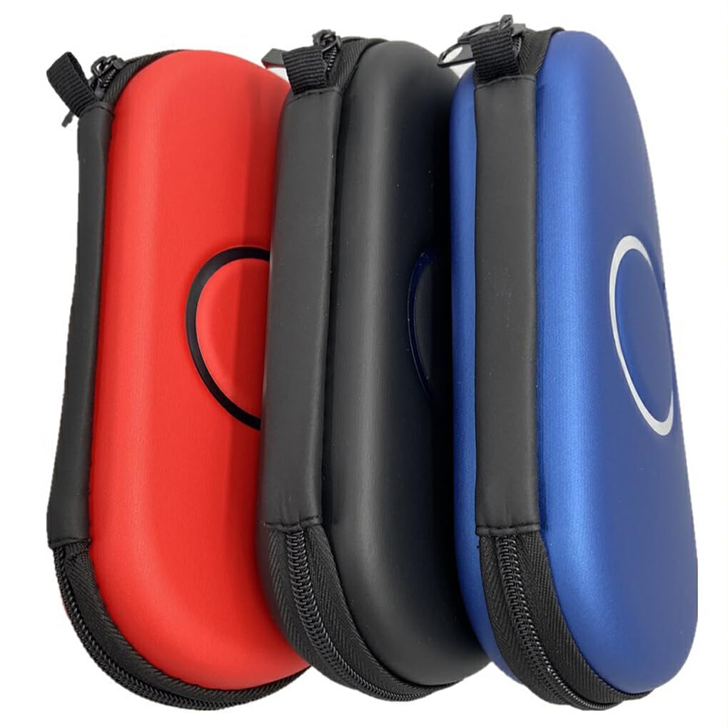 Funda Impermeable y Protectora para PSP 1000 2000 3000, Bolsa con Doble Cremallera, Duradera y fiable, Amplia aplicación, Azul