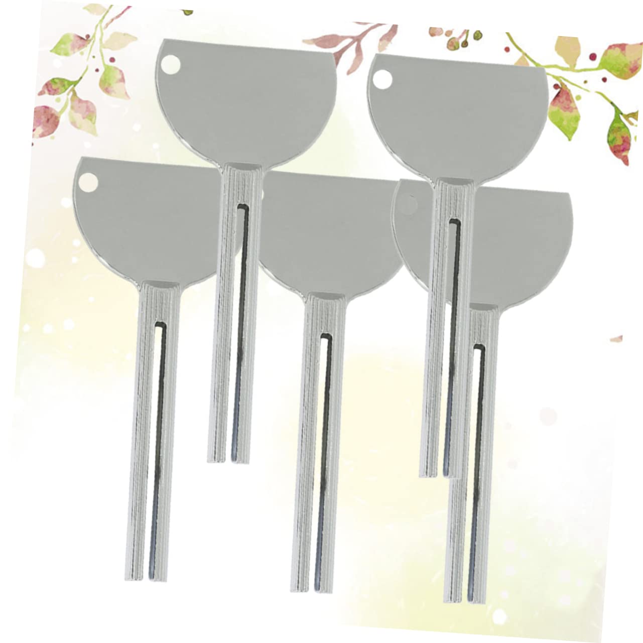 FRCOLOR 5pcs Toothpaste Tube Squeezer Rolling Tube Toothpaste Squeezer Toothpaste Squeezer Dispenser Tube Squeezer Tool Keysqueeze Toothpaste Dispenser Tube Key Squeezer Toothpaste Winder