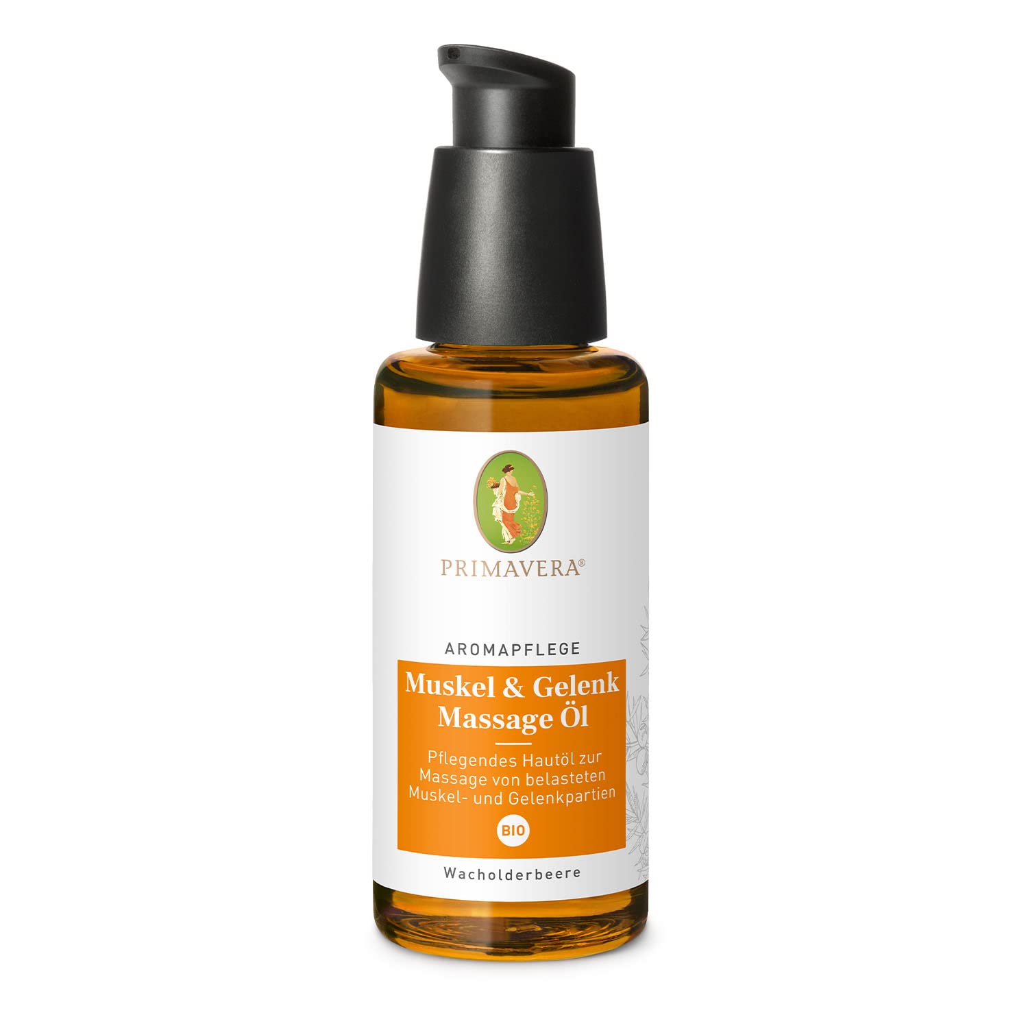 PRIMAVERA Aromapflege Muskel & Gelenk Massage Öl bio 10 x 50 ml - Aromaöl, Massageöl, Aromatherapie, ätherische Öle - Unterstützung bei der Mobilisierung von Muskeln und Gelenken - vegan