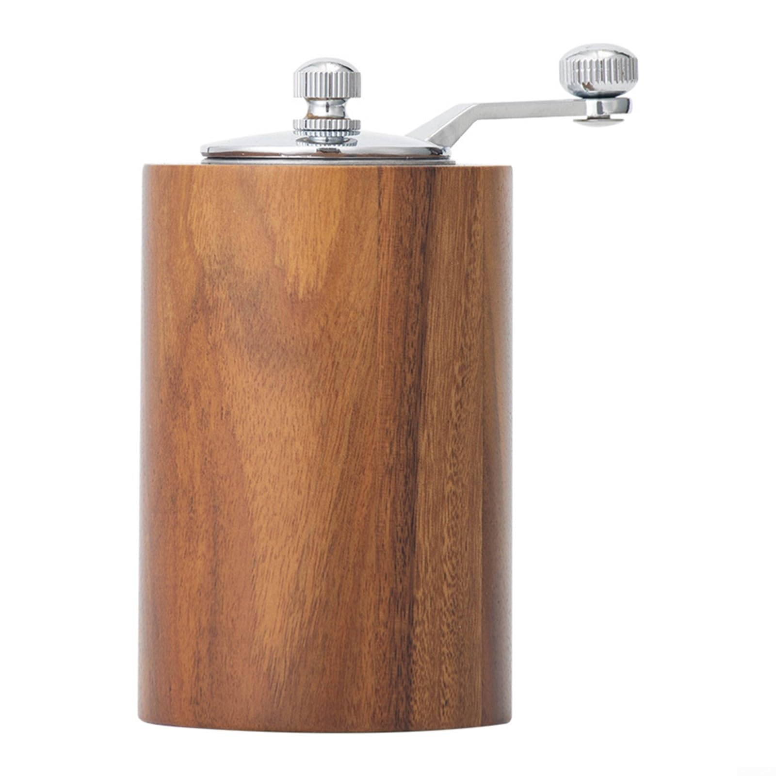 Pepper Grinder, Wooden Pepper Mill Salt Mill, Adjustable Coarseness Peppermill And Easily Refillable, Coffee Seasoning, Salt And Pepper Mill(M)