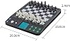 Electronic Chess Board with Magnetic Parts LCD Display AI Interaction Intelligent Gameplay for Chess Enthusiasts