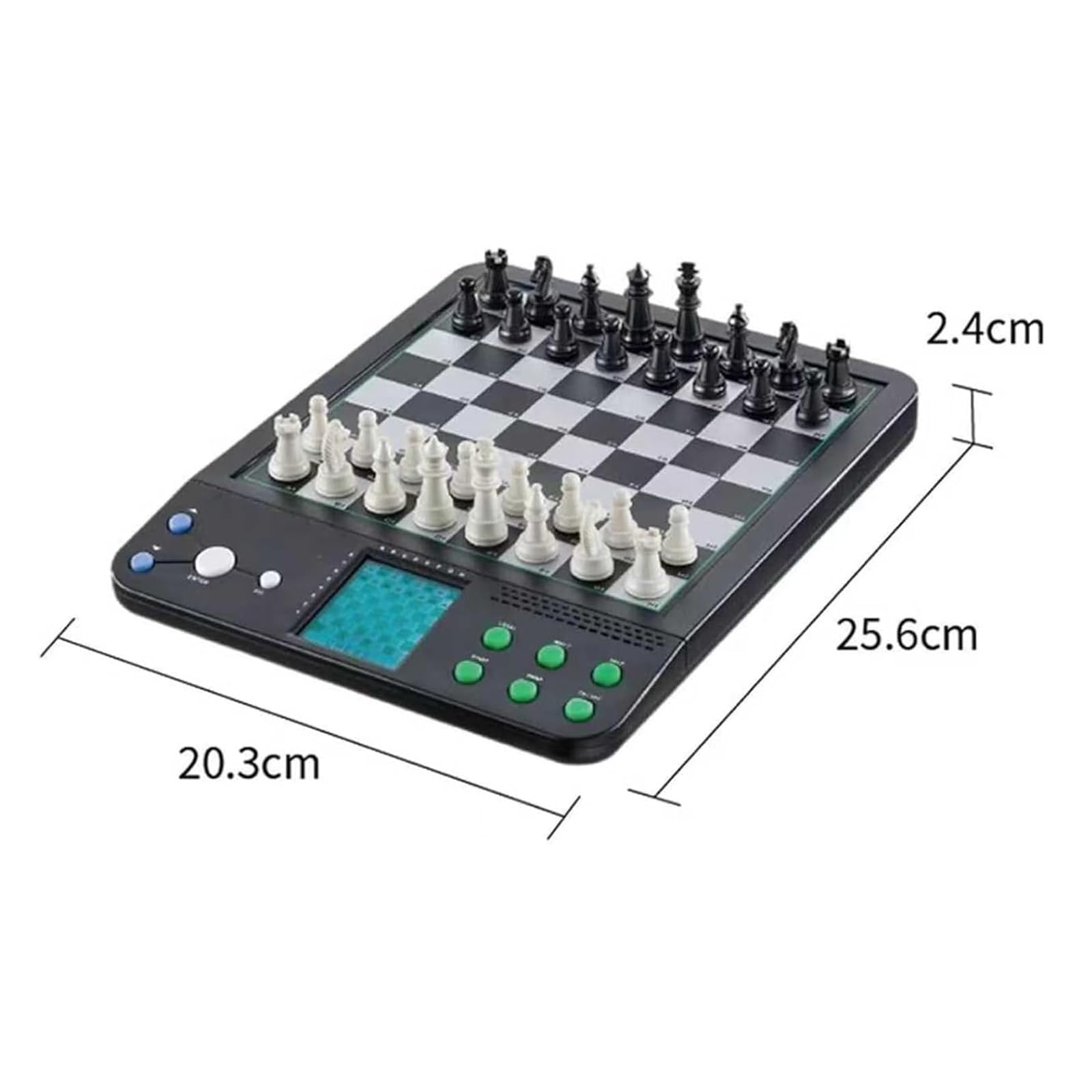 Échiquier électronique avec pièces magnétiques, écran LCD, interaction IA, jeu intelligent pour les amateurs d'échecs