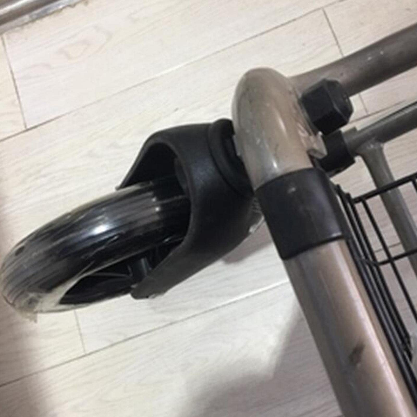 3 zestawy wózków inwalidzkich, akcesoria do przednich kółek samonastawnych, 15 cm