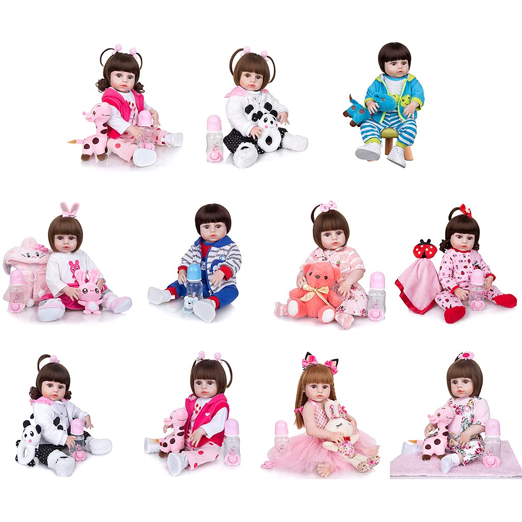 【人形】リボーンドール Amazon.co.jp: 19インチの幼児女の子人形用リアルなリボーンズ