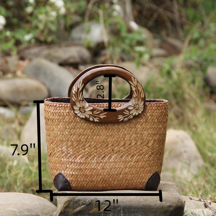 Bolso Tote de Verano Boho Hecho a Mano para Mujer miniatura 4