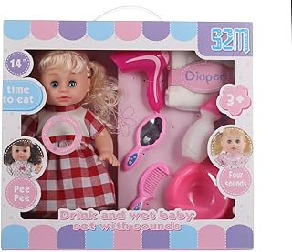 3A AT-18503-2 Doll Toy 7 Pieces With 4 Different Sounds - Multi Color