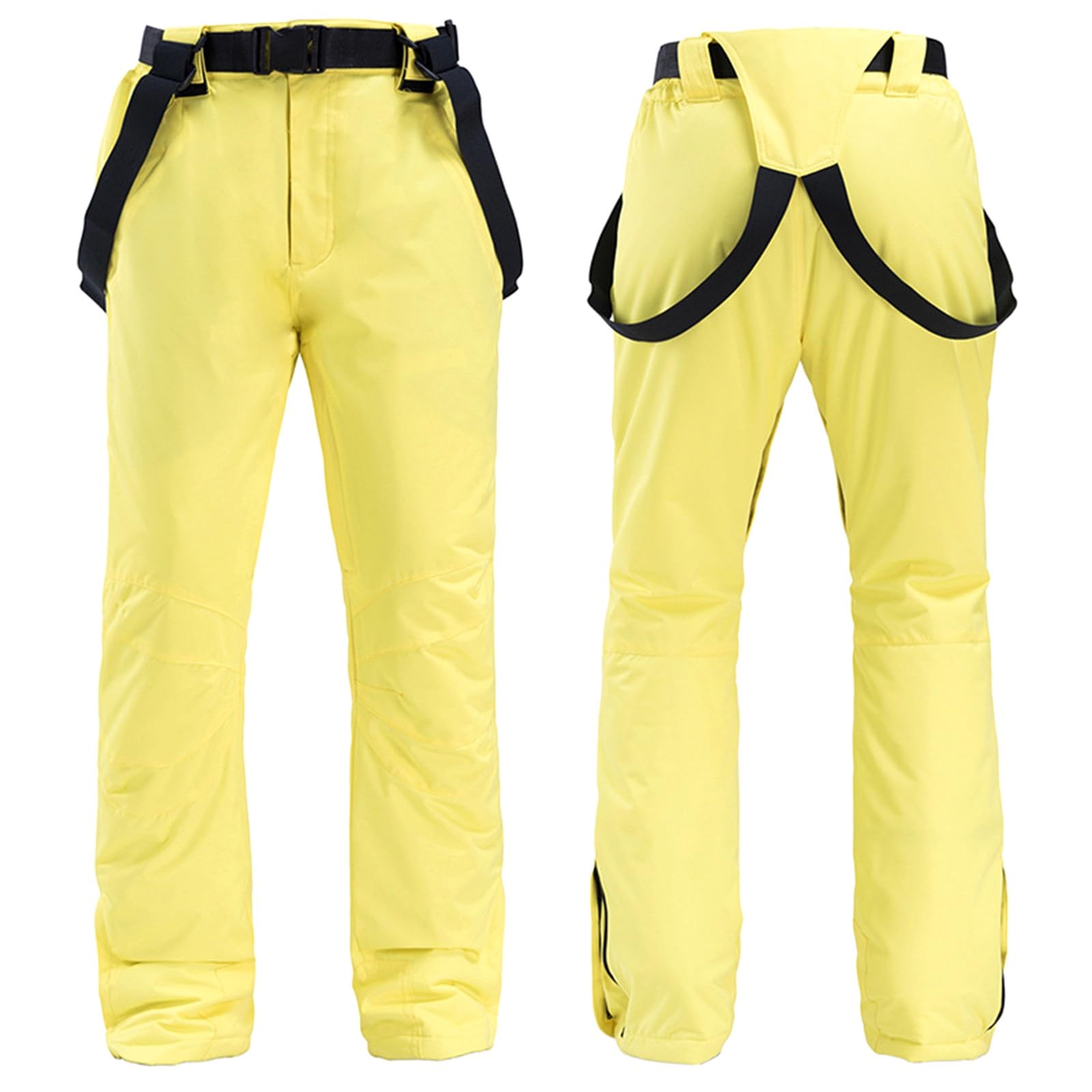 Skihose Herren Damen Baggy Wasserdicht Snowboardhose Mit Träger Hosenträger Skihose Lang Winter Warm Ski Hosen Für Männer Frauen Thermo Schneehose Latzhose Verstellbar Skihosen Latz