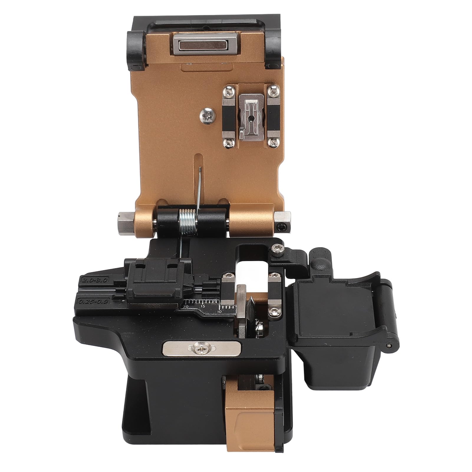 Hidyliu Herramienta Automática Fiber Cleaver Cortador de Fibra óptica Duradero y Versátil para Varios Tamaños de Fibra 250 μm 900 μm 3,0 Mm