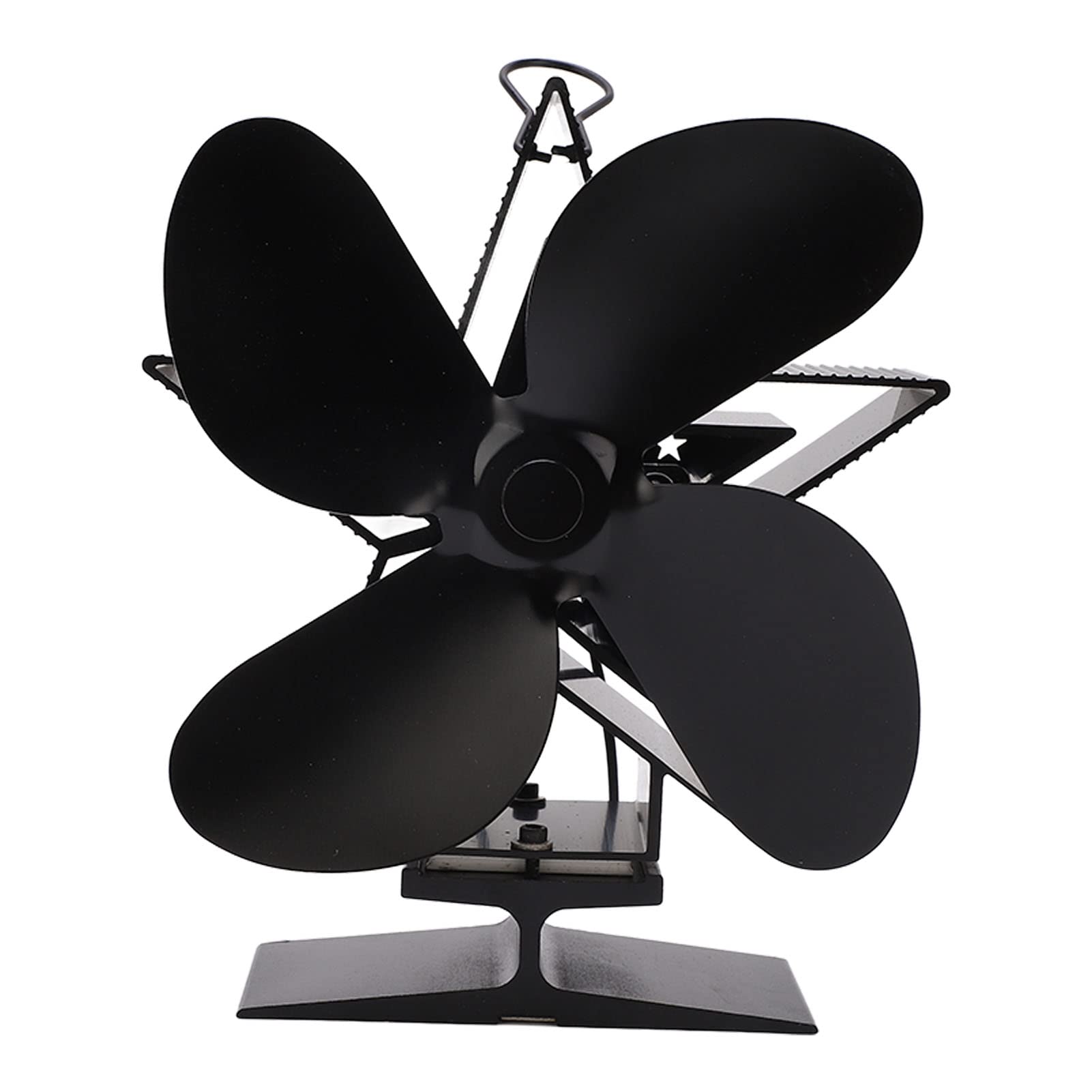 ViaGasaFamido Ventilatore Termico per Stufa a Legna, 4 Pale,