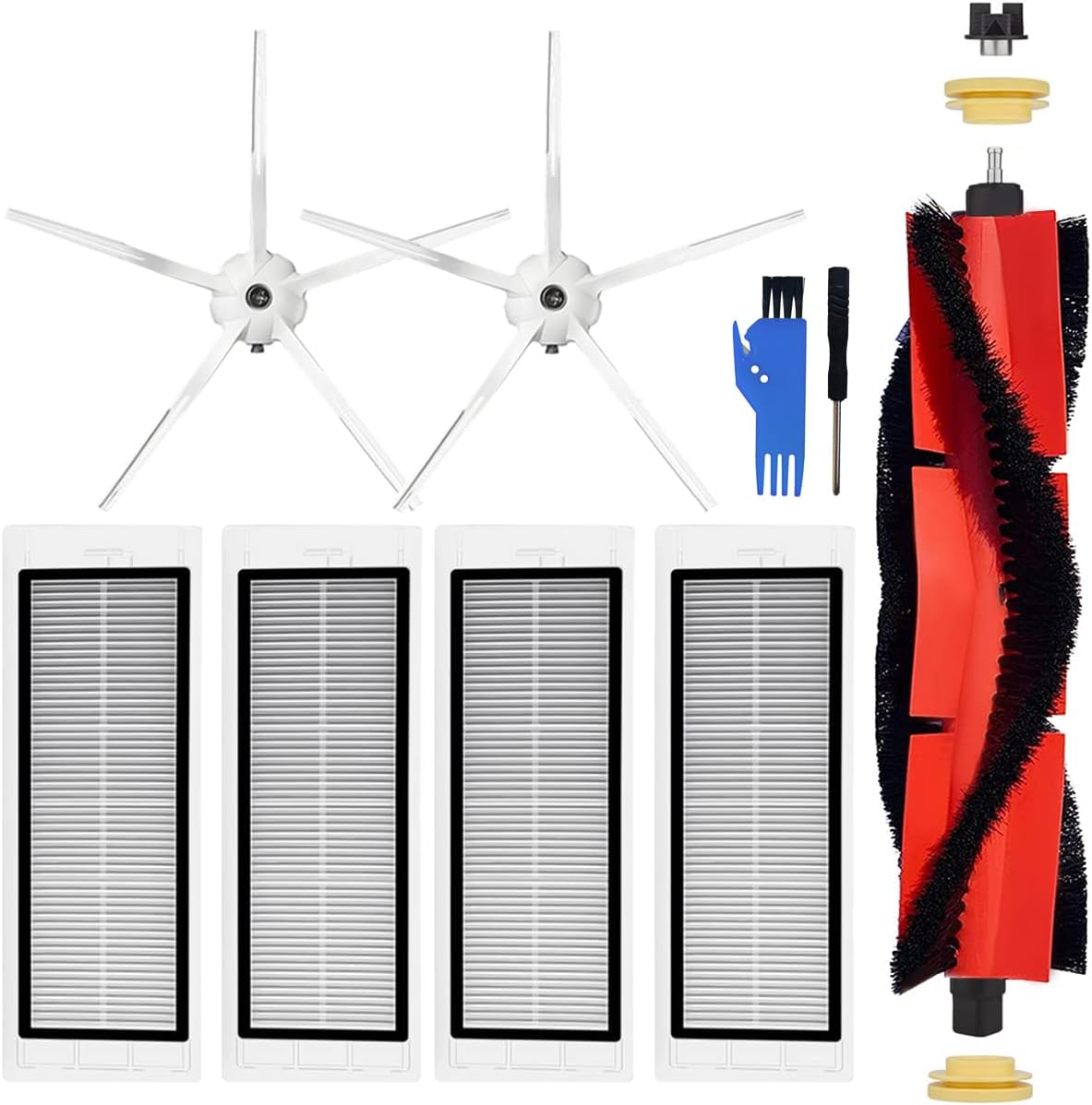 Amazon QAQGEAR 消耗品セット Roborock用S6 MaxV / S6 / S6 Pure / S5 Max / E5