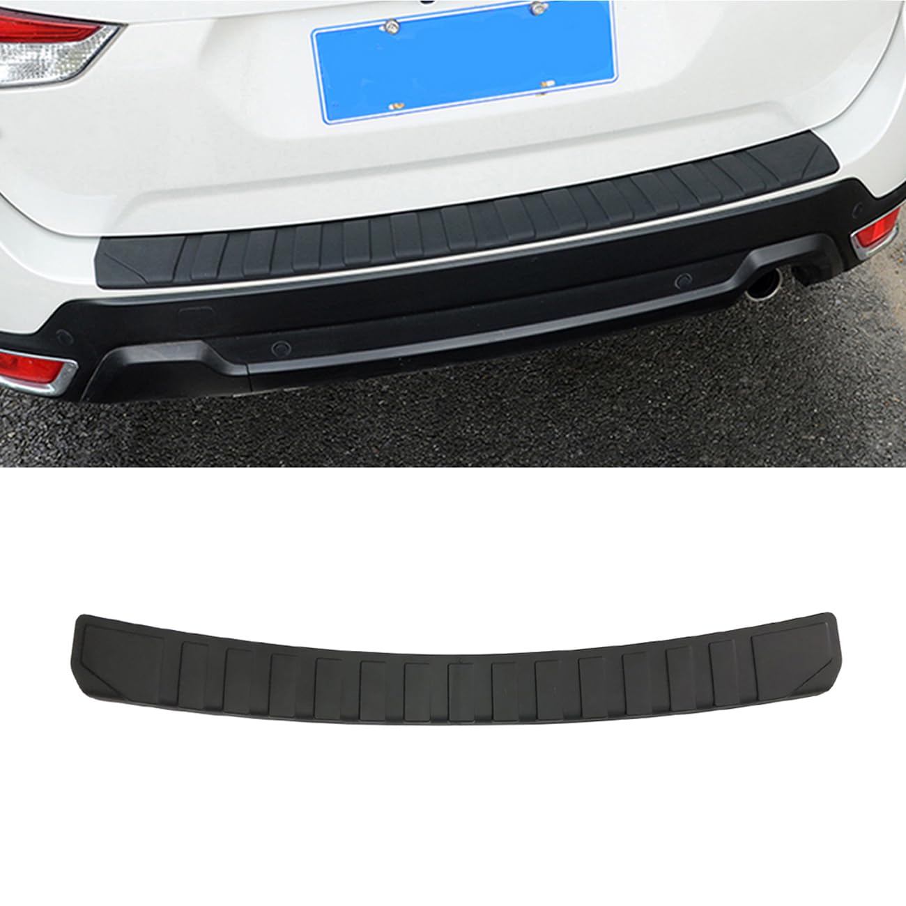 トランクガード トリム リアバンパー プロテクター ガード 外側 マツダ