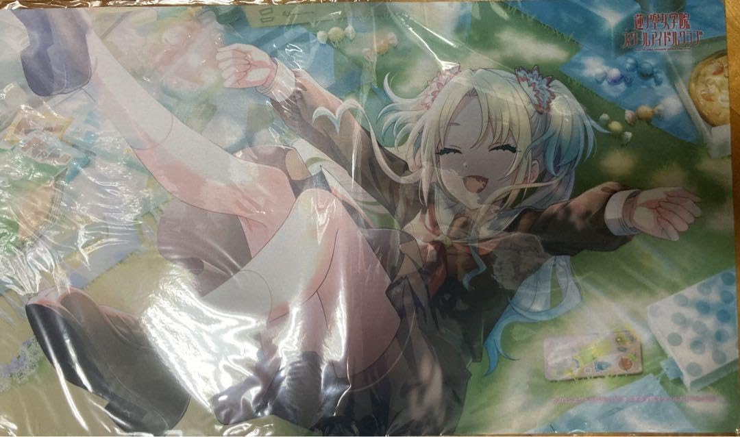 Amazon.co.jp: 大沢瑠璃乃 ラバーマット デスクマット プレイマット 蓮