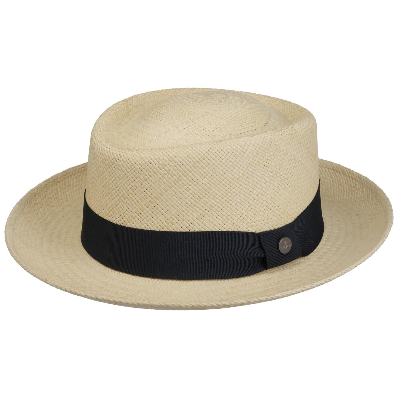 Lierys Medium Brim Pork Pie Panama Hat Unisex Spring Summer