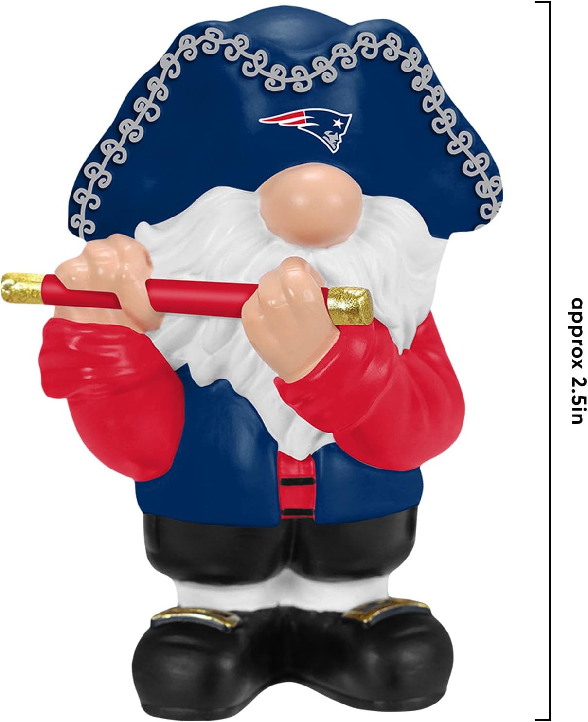 FOCO New England Patriots NFL 3 Pack Americana Mini Gnome Set