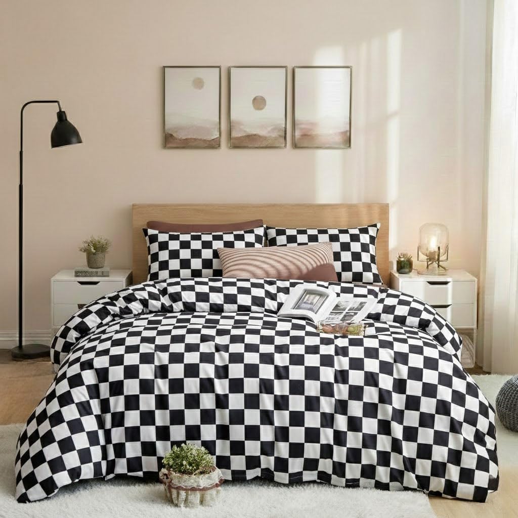 Blue White Ombre Twin Comforter Set - Modern Bedding -29