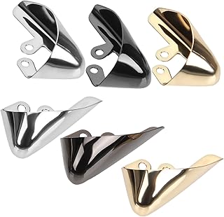 Healeved 6pcs Toe Protector Pump Toe Cap Toe Covers Shoes Tips Cap for Shoe Repair Parts Shoe Pointed Protector Cover Shoe Pointed Protective Covers Shoe Flower Pointy Metal