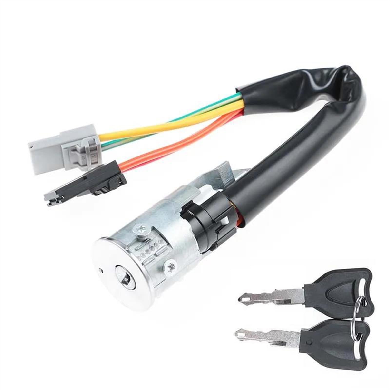 WOHOOD 7700813973 Cilindro Cerradura Encendido Automóvil con 2 Llaves para R&enault para Mascott 1998 1999 2000 2001 2002 2003 2004 2005-2010 7700772942