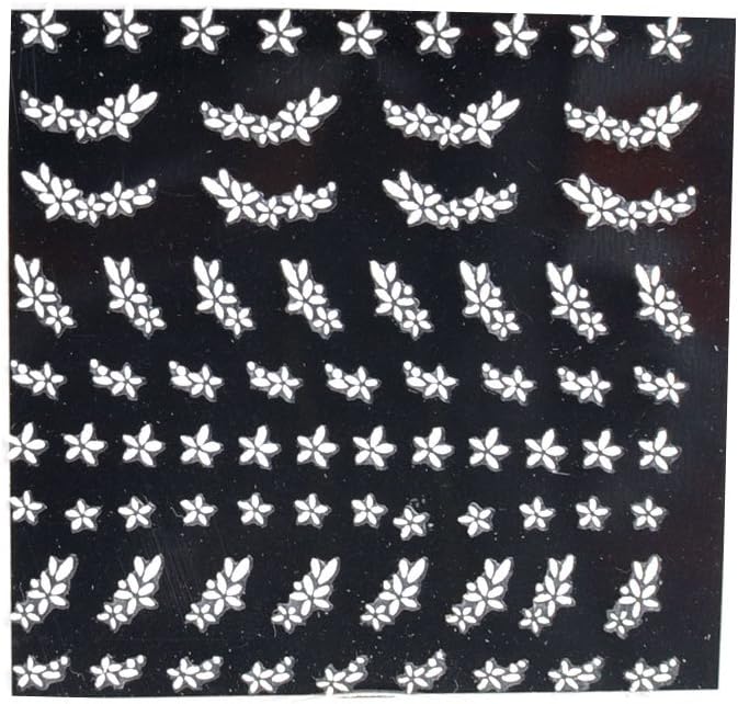 Downtown Beauty Nail Art Sticker Set 3D Nail Sticker 12 Packs in Different Designs